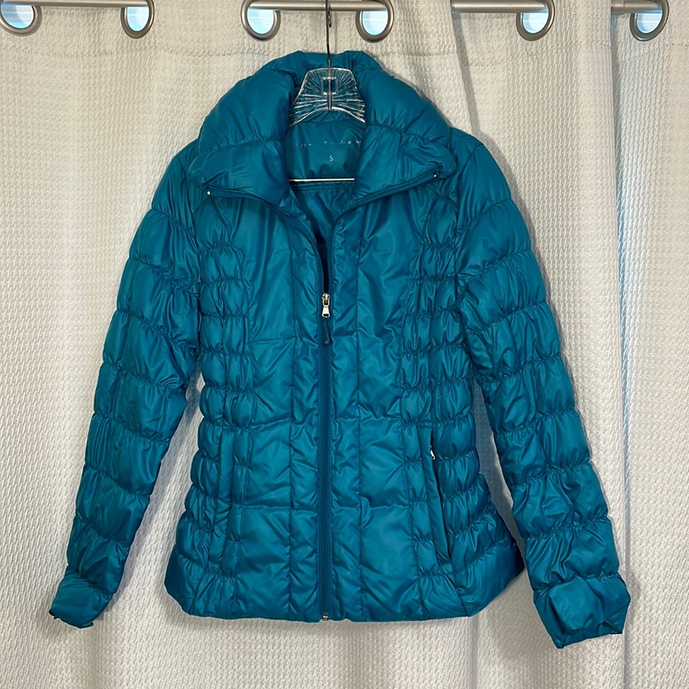 Kenneth Cole Blue puffer lightweight Jacket.  sz S